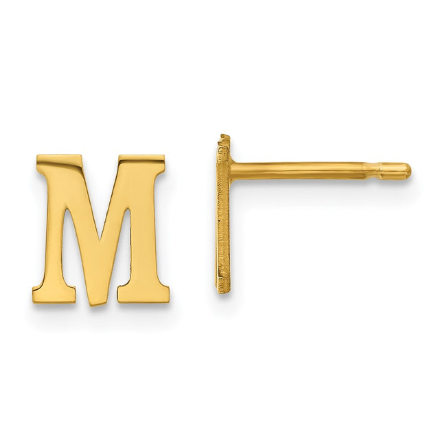 SS/Gold Plated Earrings Style XNE46GP - Classique Jewelry Inc.
