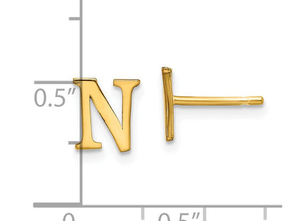 SS/Gold Plated Earrings Style XNE46GP - Classique Jewelry Inc.
