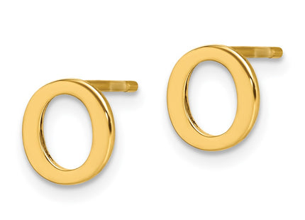 SS/Gold Plated Earrings Style XNE46GP - Classique Jewelry Inc.