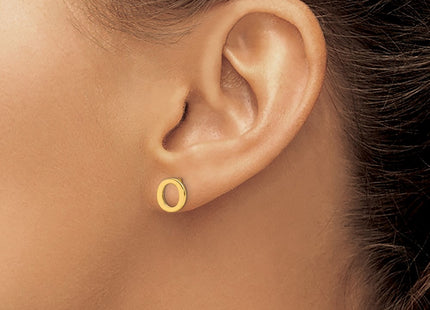 SS/Gold Plated Earrings Style XNE46GP - Classique Jewelry Inc.