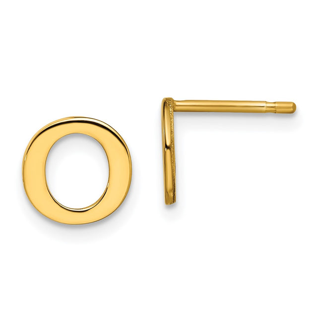 SS/Gold Plated Earrings Style XNE46GP - Classique Jewelry Inc.