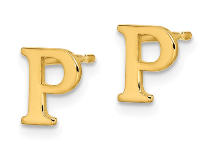 SS/Gold Plated Earrings Style XNE46GP - Classique Jewelry Inc.