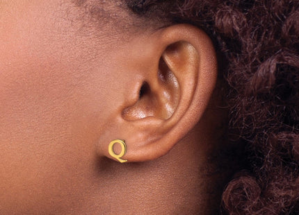 SS/Gold Plated Earrings Style XNE46GP - Classique Jewelry Inc.