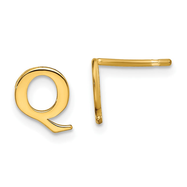 SS/Gold Plated Earrings Style XNE46GP - Classique Jewelry Inc.