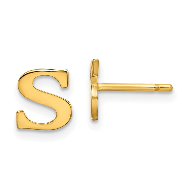 SS/Gold Plated Earrings Style XNE46GP - Classique Jewelry Inc.