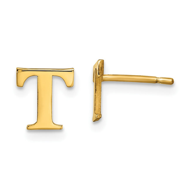 SS/Gold Plated Earrings Style XNE46GP - Classique Jewelry Inc.
