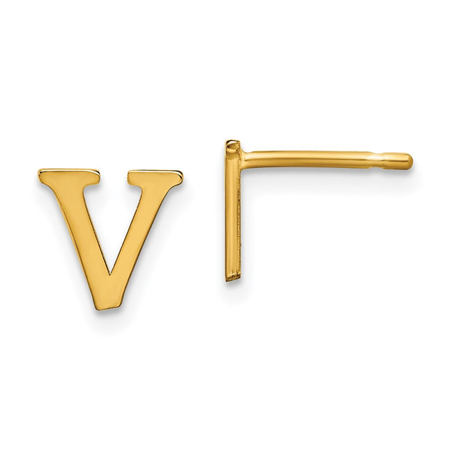 SS/Gold Plated Earrings Style XNE46GP - Classique Jewelry Inc.