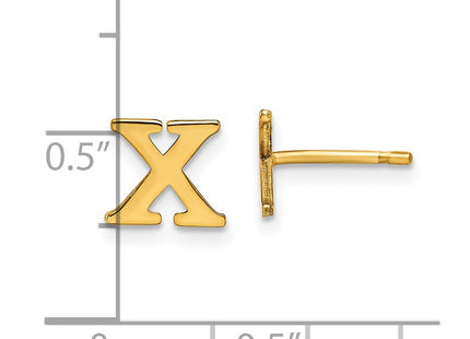 SS/Gold Plated Earrings Style XNE46GP - Classique Jewelry Inc.