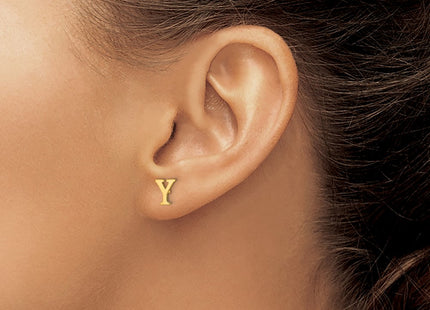 SS/Gold Plated Earrings Style XNE46GP - Classique Jewelry Inc.
