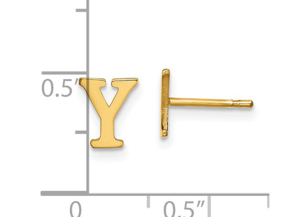 SS/Gold Plated Earrings Style XNE46GP - Classique Jewelry Inc.