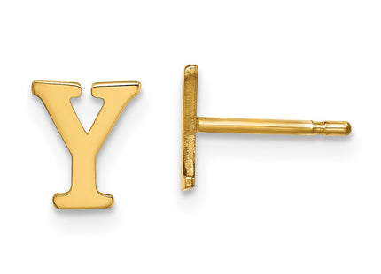 SS/Gold Plated Earrings Style XNE46GP - Classique Jewelry Inc.