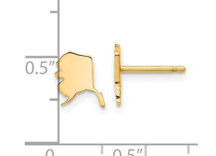 SS/Gold Plated Earrings Style XNE50GP - Classique Jewelry Inc.