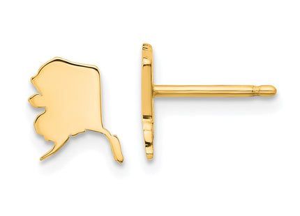 SS/Gold Plated Earrings Style XNE50GP - Classique Jewelry Inc.