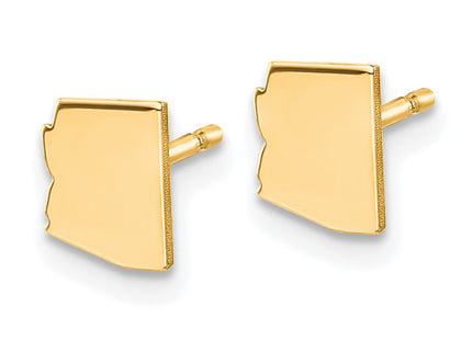 SS/Gold Plated Earrings Style XNE50GP - Classique Jewelry Inc.