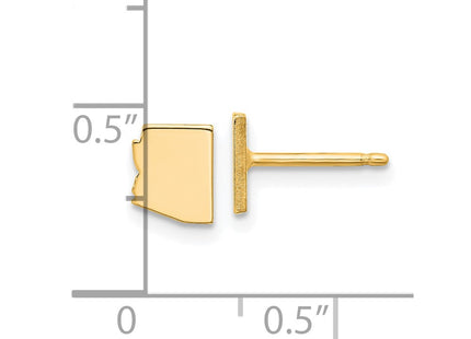 SS/Gold Plated Earrings Style XNE50GP - Classique Jewelry Inc.