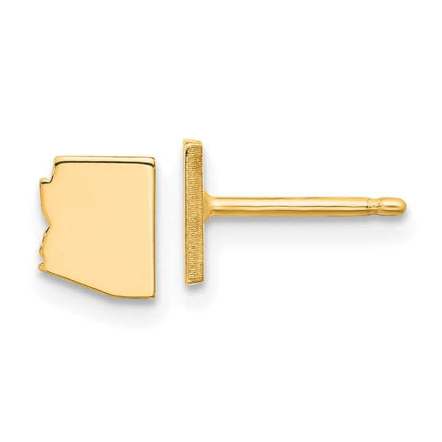 SS/Gold Plated Earrings Style XNE50GP - Classique Jewelry Inc.