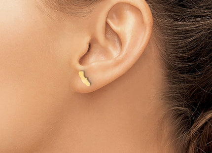 SS/Gold Plated Earrings Style XNE50GP - Classique Jewelry Inc.