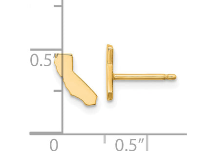 SS/Gold Plated Earrings Style XNE50GP - Classique Jewelry Inc.