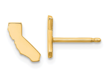 SS/Gold Plated Earrings Style XNE50GP - Classique Jewelry Inc.