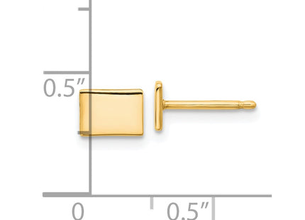 SS/Gold Plated Earrings Style XNE50GP - Classique Jewelry Inc.