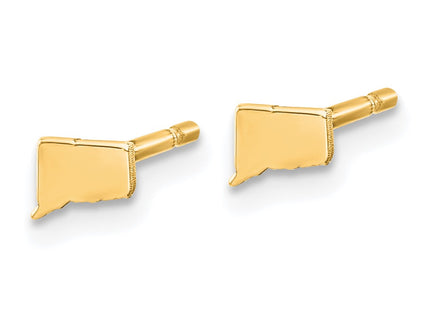 SS/Gold Plated Earrings Style XNE50GP - Classique Jewelry Inc.