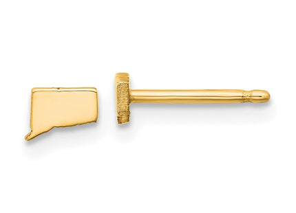 SS/Gold Plated Earrings Style XNE50GP - Classique Jewelry Inc.