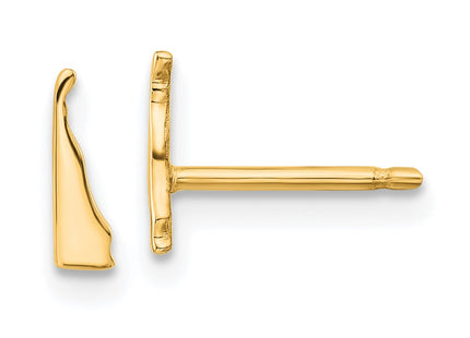 SS/Gold Plated Earrings Style XNE50GP - Classique Jewelry Inc.