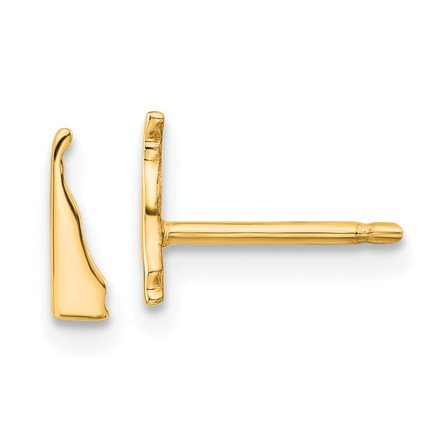 SS/Gold Plated Earrings Style XNE50GP - Classique Jewelry Inc.