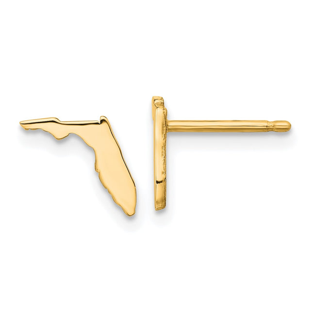 SS/Gold Plated Earrings Style XNE50GP - Classique Jewelry Inc.