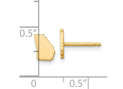 SS/Gold Plated Earrings Style XNE50GP - Classique Jewelry Inc.