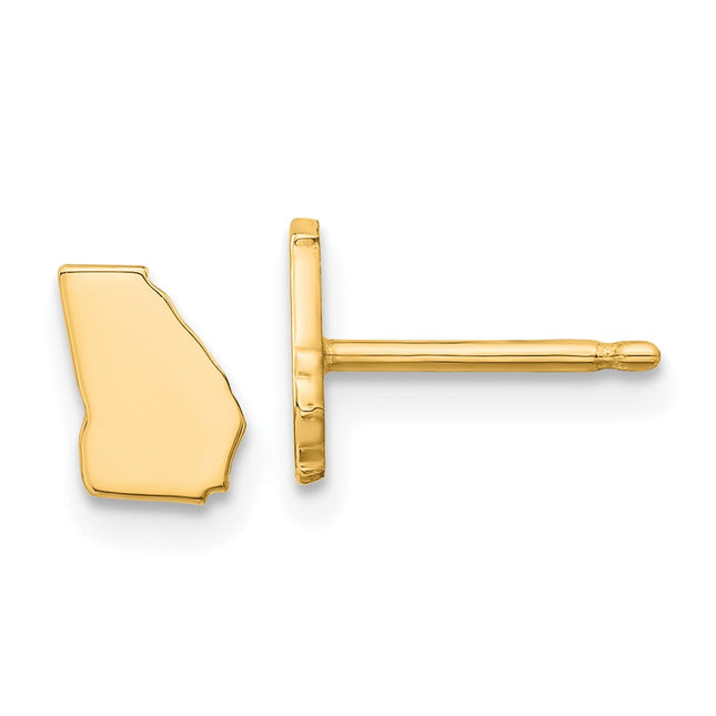 SS/Gold Plated Earrings Style XNE50GP - Classique Jewelry Inc.