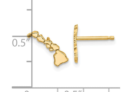 SS/Gold Plated Earrings Style XNE50GP - Classique Jewelry Inc.