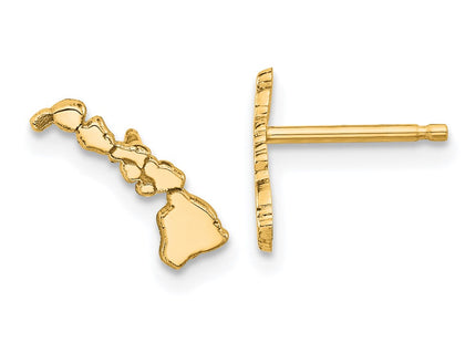 SS/Gold Plated Earrings Style XNE50GP - Classique Jewelry Inc.