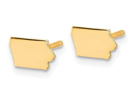 SS/Gold Plated Earrings Style XNE50GP - Classique Jewelry Inc.