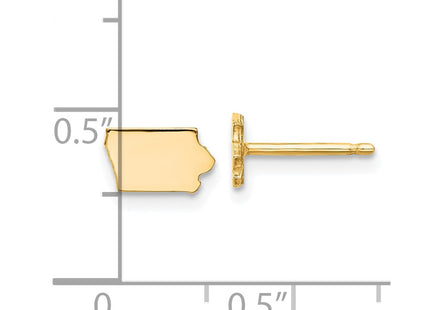 SS/Gold Plated Earrings Style XNE50GP - Classique Jewelry Inc.