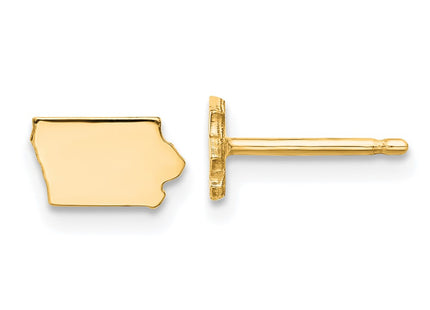 SS/Gold Plated Earrings Style XNE50GP - Classique Jewelry Inc.