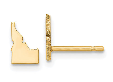 SS/Gold Plated Earrings Style XNE50GP - Classique Jewelry Inc.