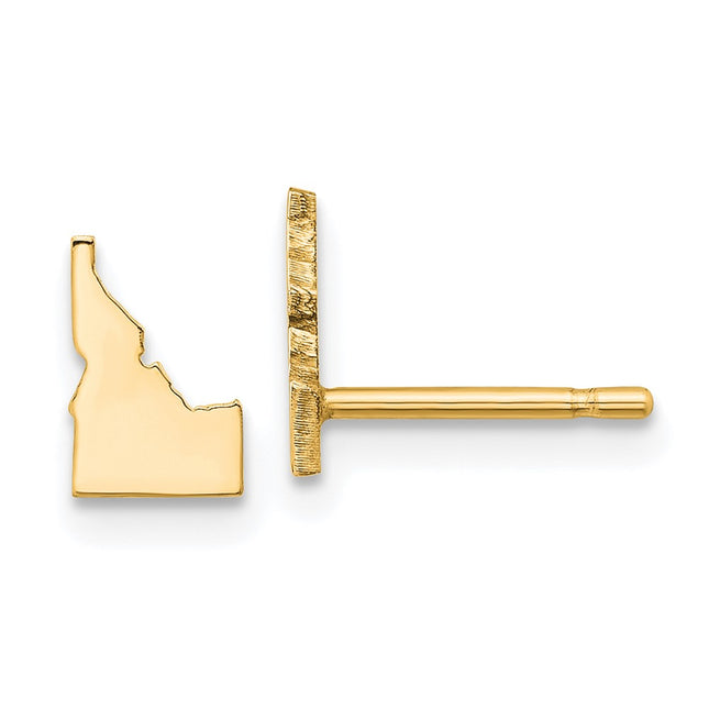 SS/Gold Plated Earrings Style XNE50GP - Classique Jewelry Inc.