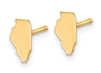 SS/Gold Plated Earrings Style XNE50GP - Classique Jewelry Inc.