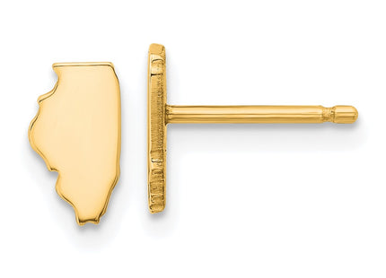 SS/Gold Plated Earrings Style XNE50GP - Classique Jewelry Inc.