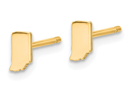 SS/Gold Plated Earrings Style XNE50GP - Classique Jewelry Inc.