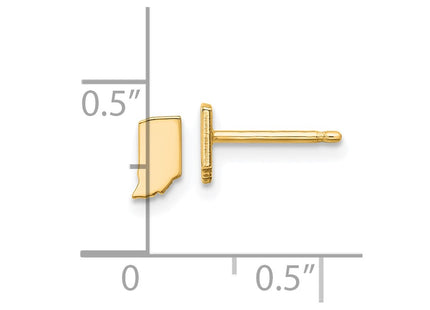 SS/Gold Plated Earrings Style XNE50GP - Classique Jewelry Inc.
