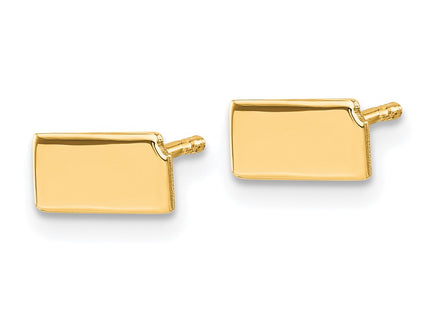 SS/Gold Plated Earrings Style XNE50GP - Classique Jewelry Inc.