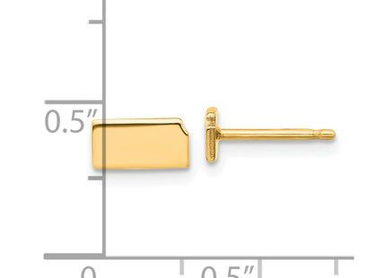 SS/Gold Plated Earrings Style XNE50GP - Classique Jewelry Inc.