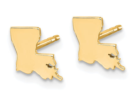 SS/Gold Plated Earrings Style XNE50GP - Classique Jewelry Inc.