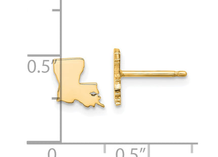 SS/Gold Plated Earrings Style XNE50GP - Classique Jewelry Inc.
