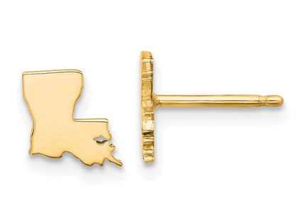 SS/Gold Plated Earrings Style XNE50GP - Classique Jewelry Inc.