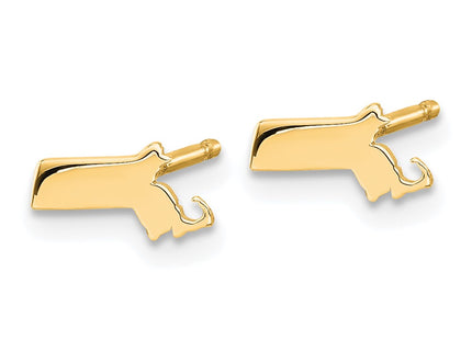 SS/Gold Plated Earrings Style XNE50GP - Classique Jewelry Inc.