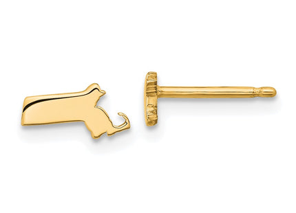SS/Gold Plated Earrings Style XNE50GP - Classique Jewelry Inc.