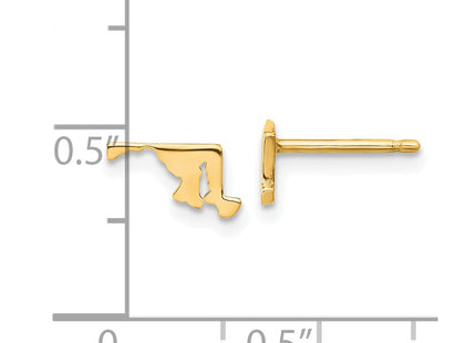 SS/Gold Plated Earrings Style XNE50GP - Classique Jewelry Inc.